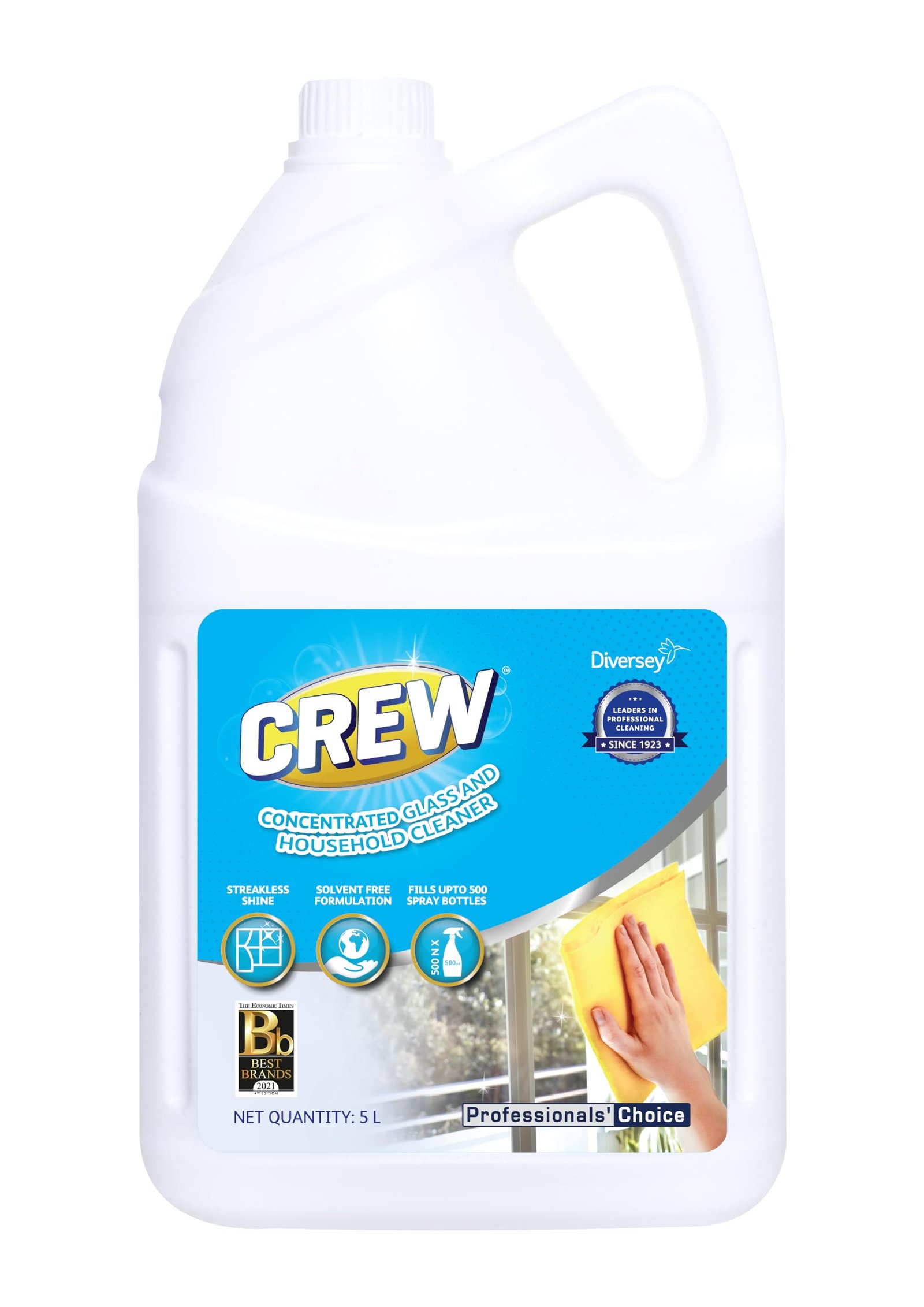 Crew Glass Cleaner - 5 Ltr
