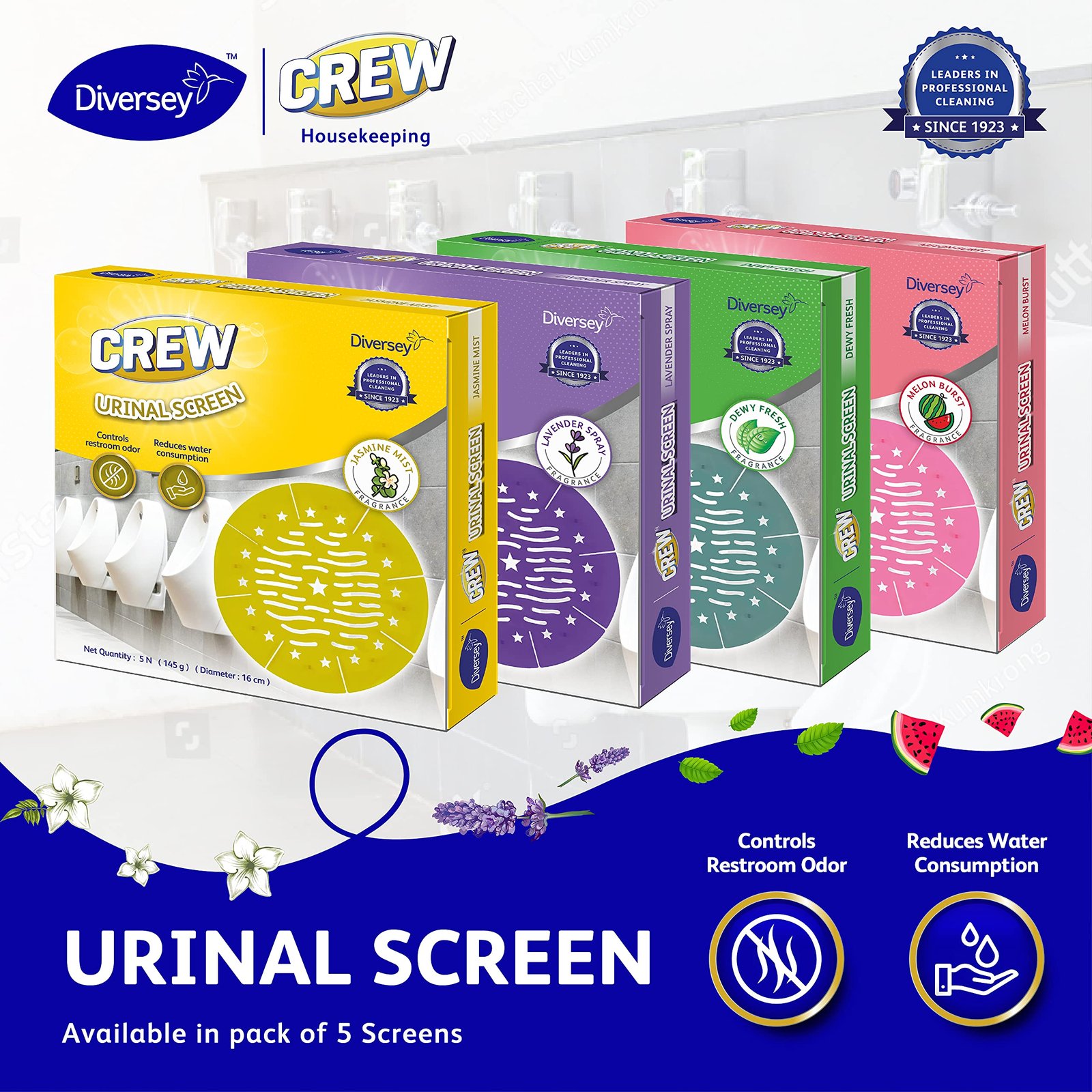 Crew Urinal Screen